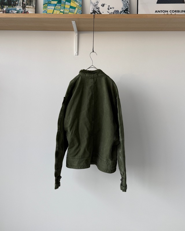 Vintage 60-70s C54 Swedish Army Motorcyclist Jacket