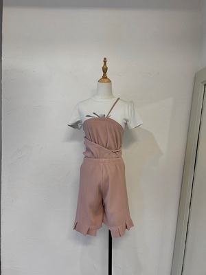 Jagged  Half Pants / PINK