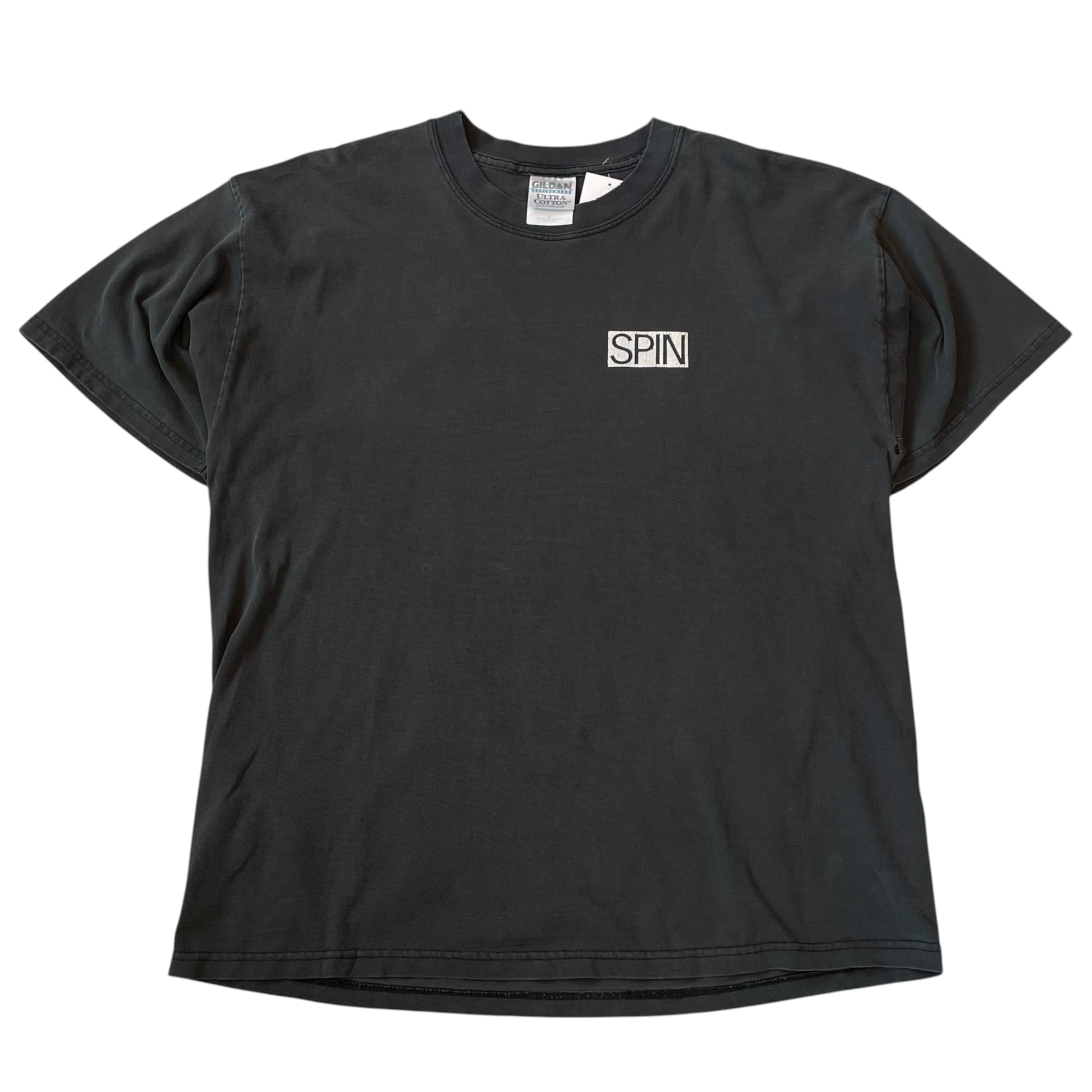 2000s SPIN MAGZINE logo T-shirt