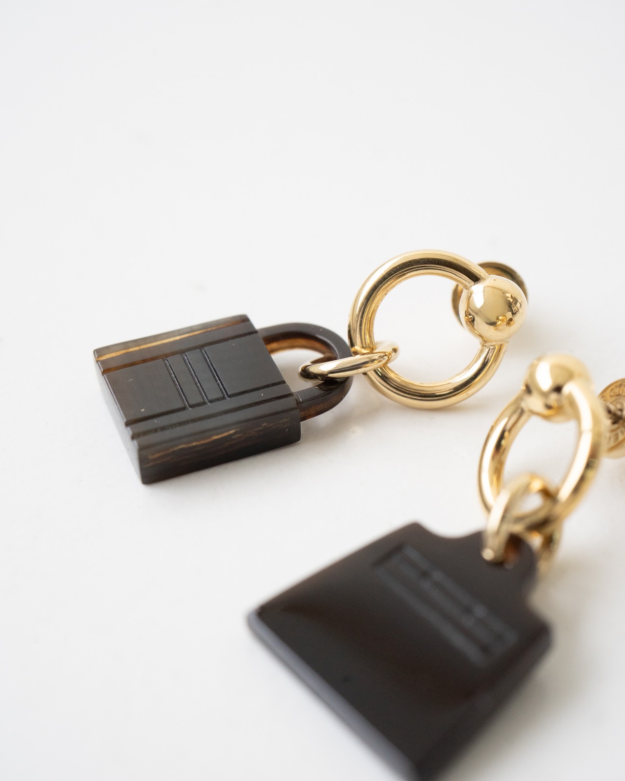 〈Hermès〉Amulettes Maroquinier Earrings