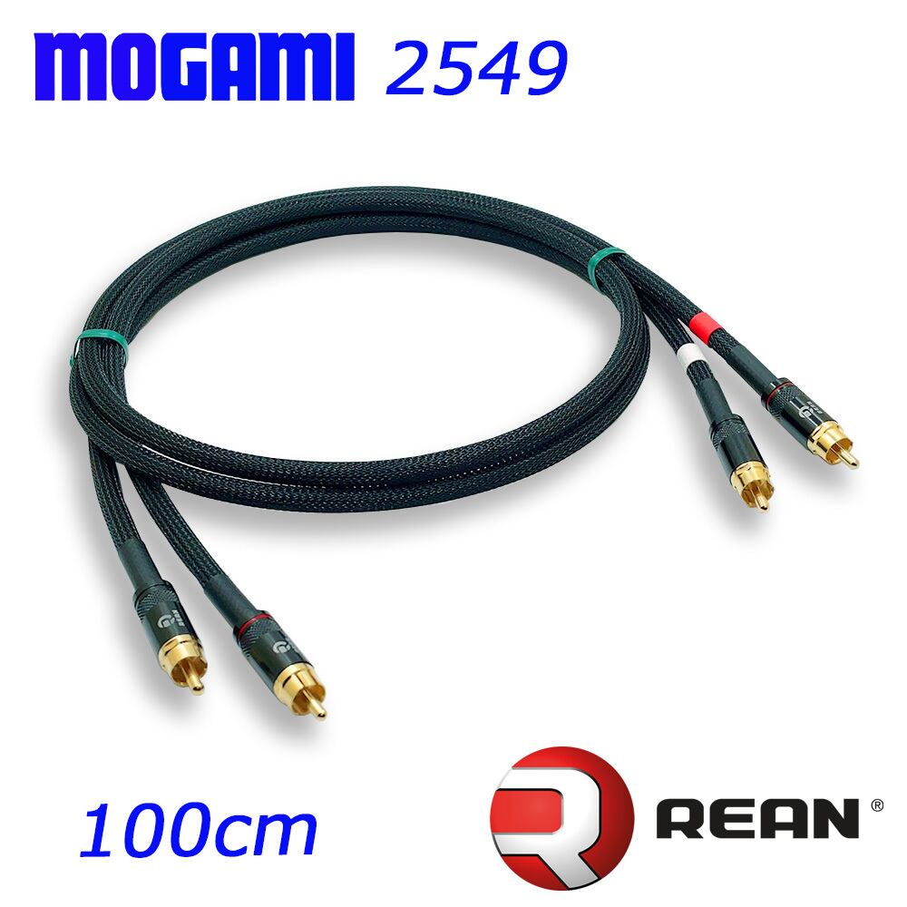 MOGAMI(モガミ)2549 RCAケーブル 2本セット 40cm REAN（NEUTRIK