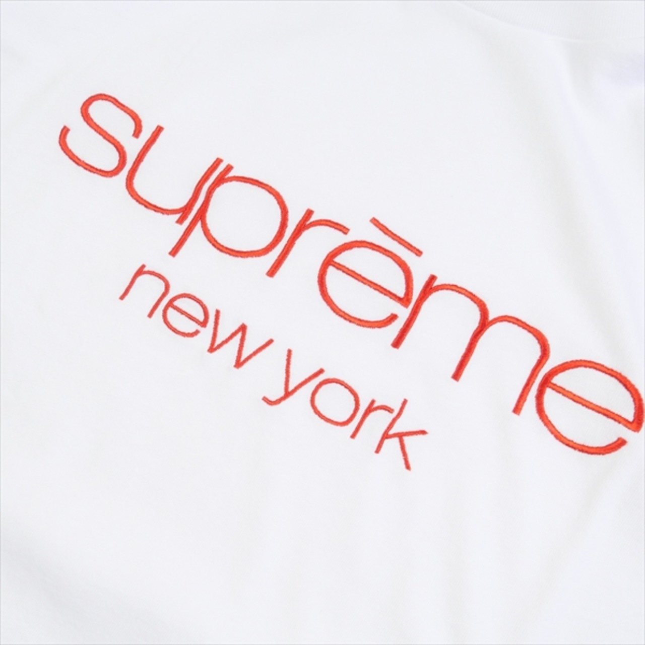 Size【S】 SUPREME シュプリーム 23AW Classic Logo S/S Top White T 