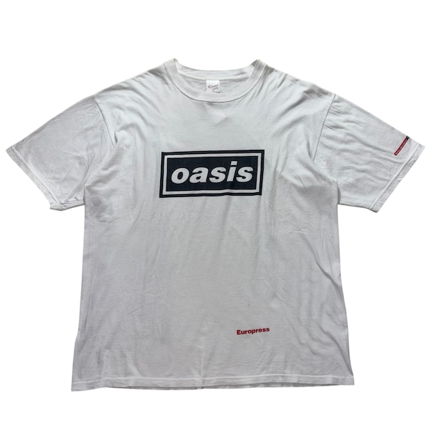 vintage OASIS music tee “Box Logo”