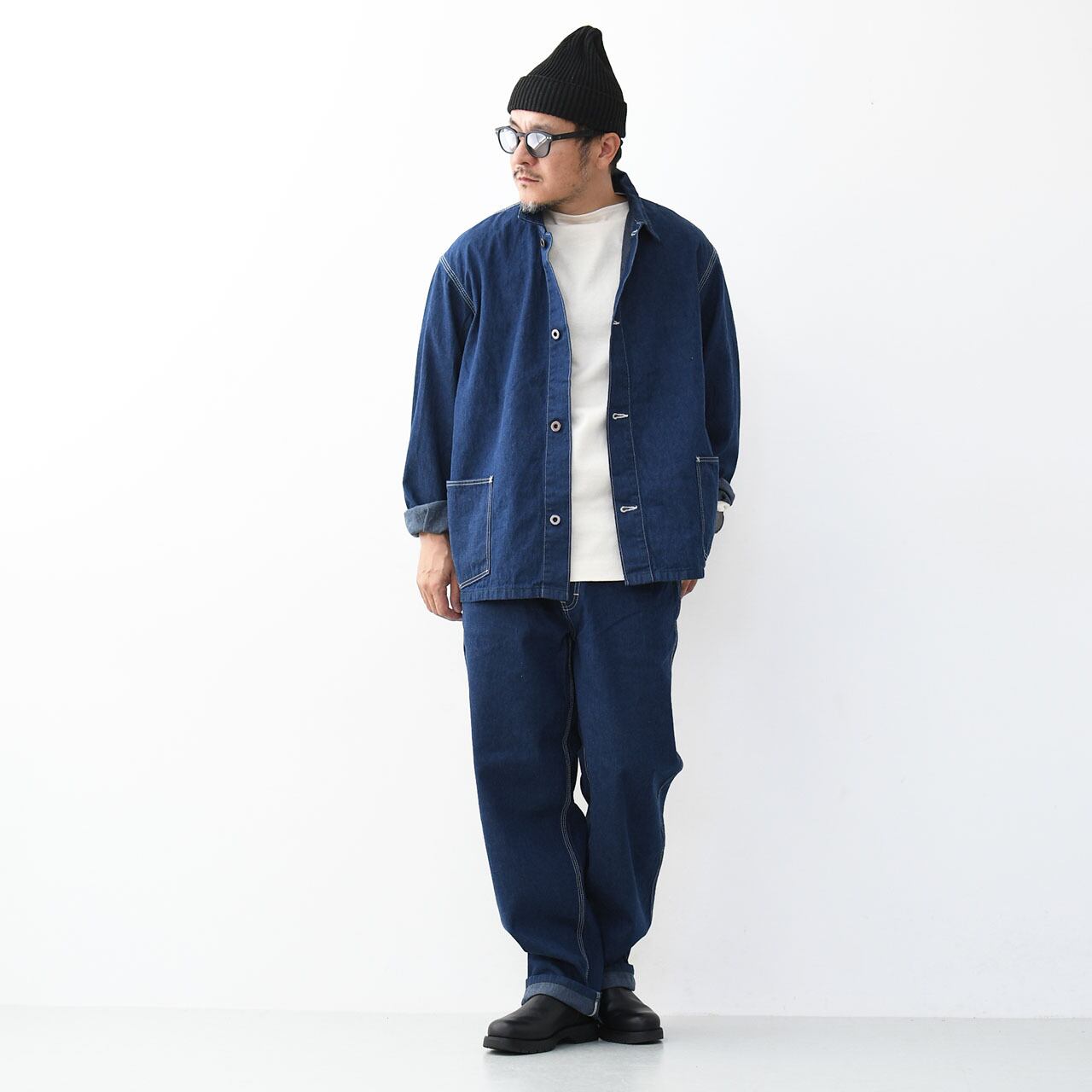 EMON [エモン] SHAGA(10D) [EMM-HN-PAKS001-10D] デニムパンツ