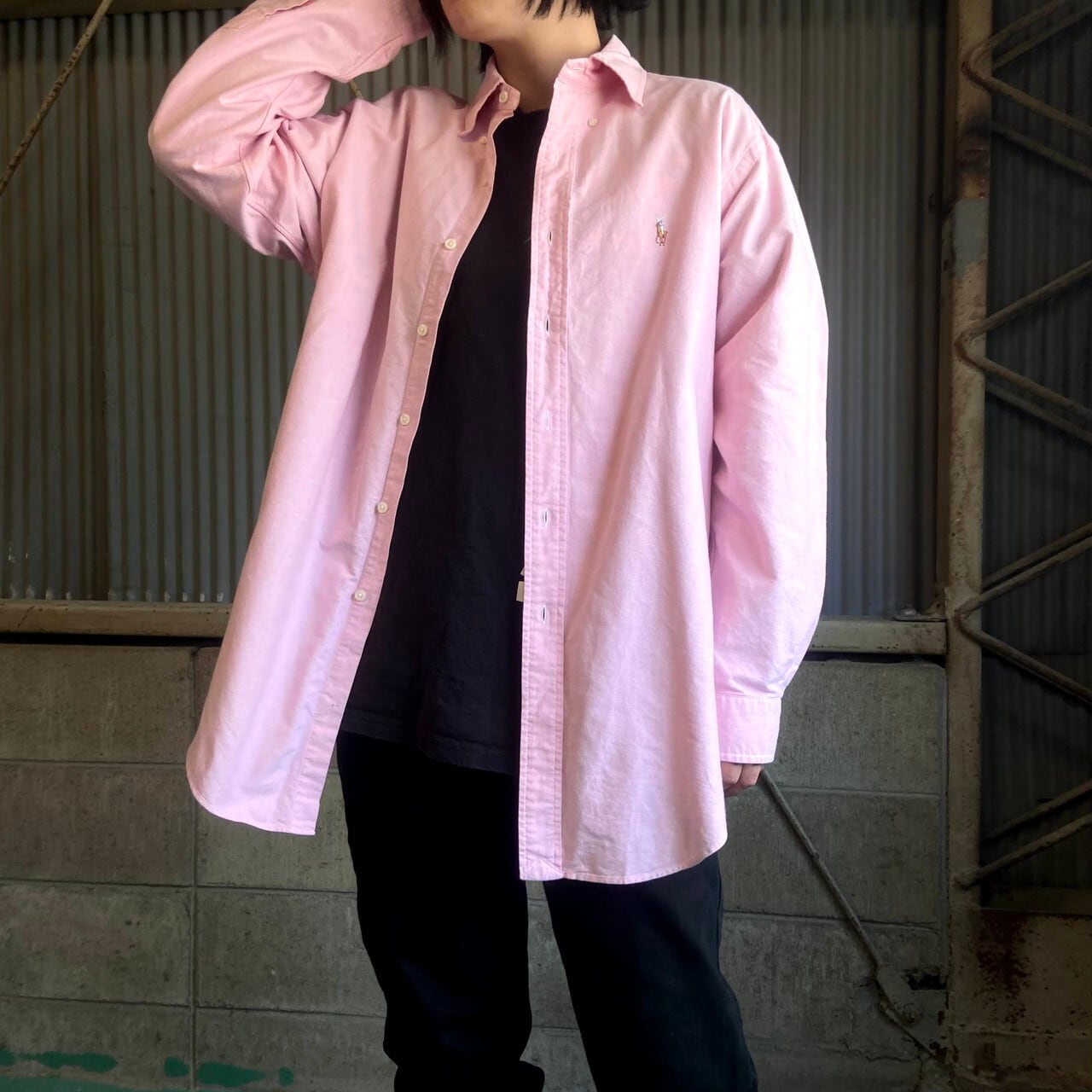 Ralph Lauren ラルフローレン 長袖 オックスフォードシャツ ボタンダウンシャツ B Dシャツ ピンク メンズxl 古着 長袖シャツ Ws21 Cave 古着屋 公式 古着通販サイト Ralph Lauren ラルフローレン 長袖 オックスフォードシャツ ボタンダウンシャツ B Dシャツ ピンク メンズxl 古着 長袖シャツ Ws21 Cave 古着屋 公式 古着通販サイト