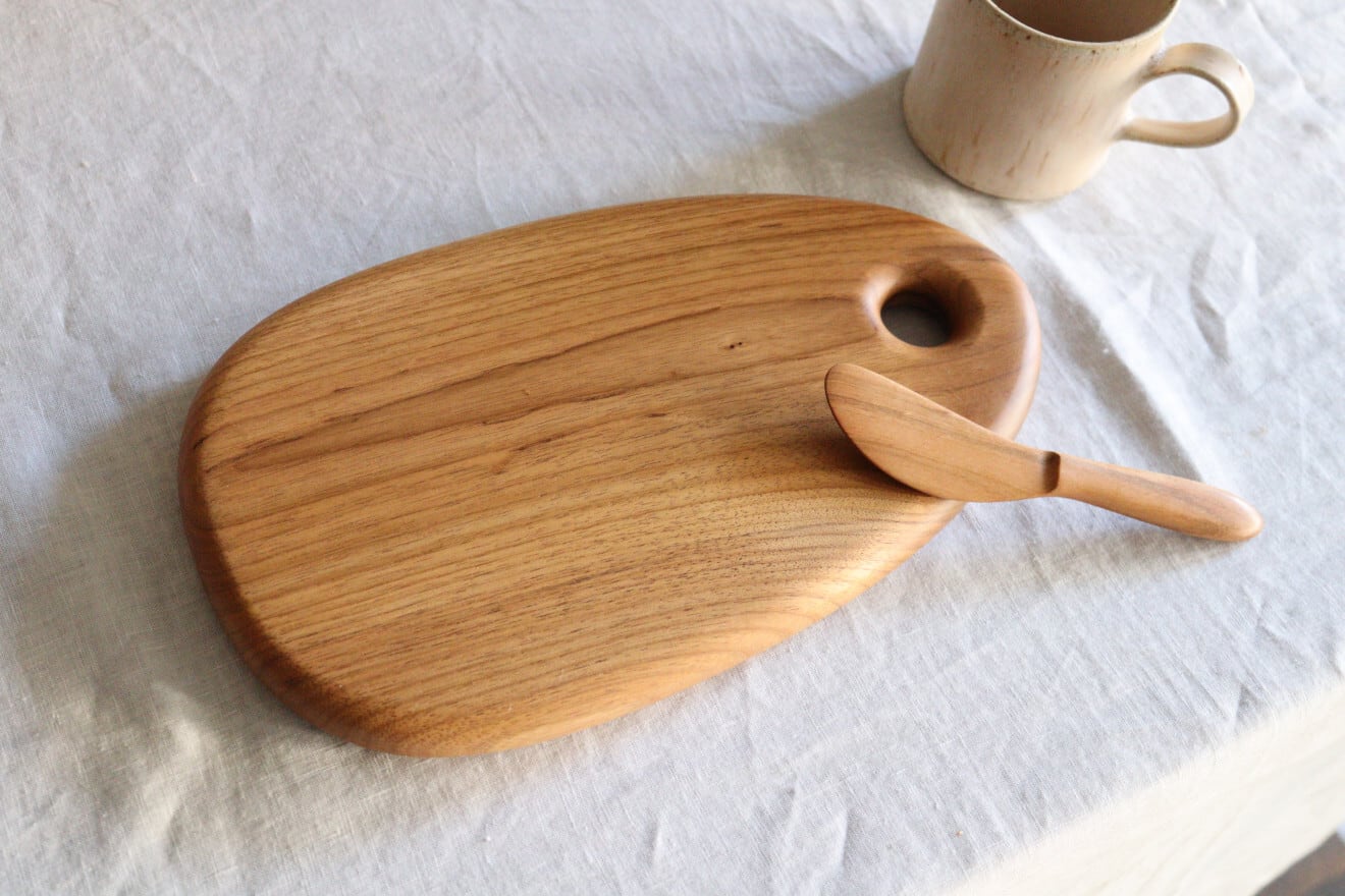 cava craft チーズボード たまご型