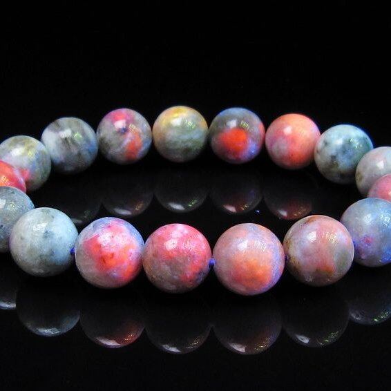 ハックマナイト ブレスレット 12mm 一点物 メール便可 111-49329