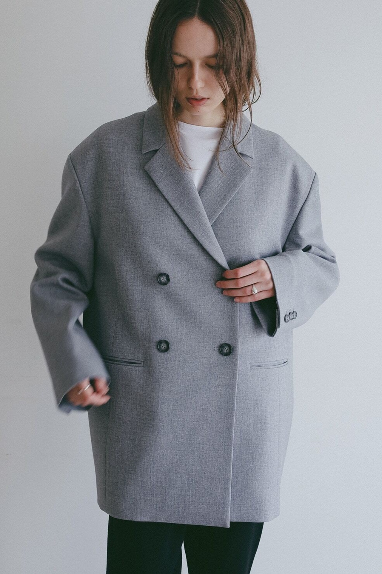 MANOF DOUBLE BREASTED OVER JACKET