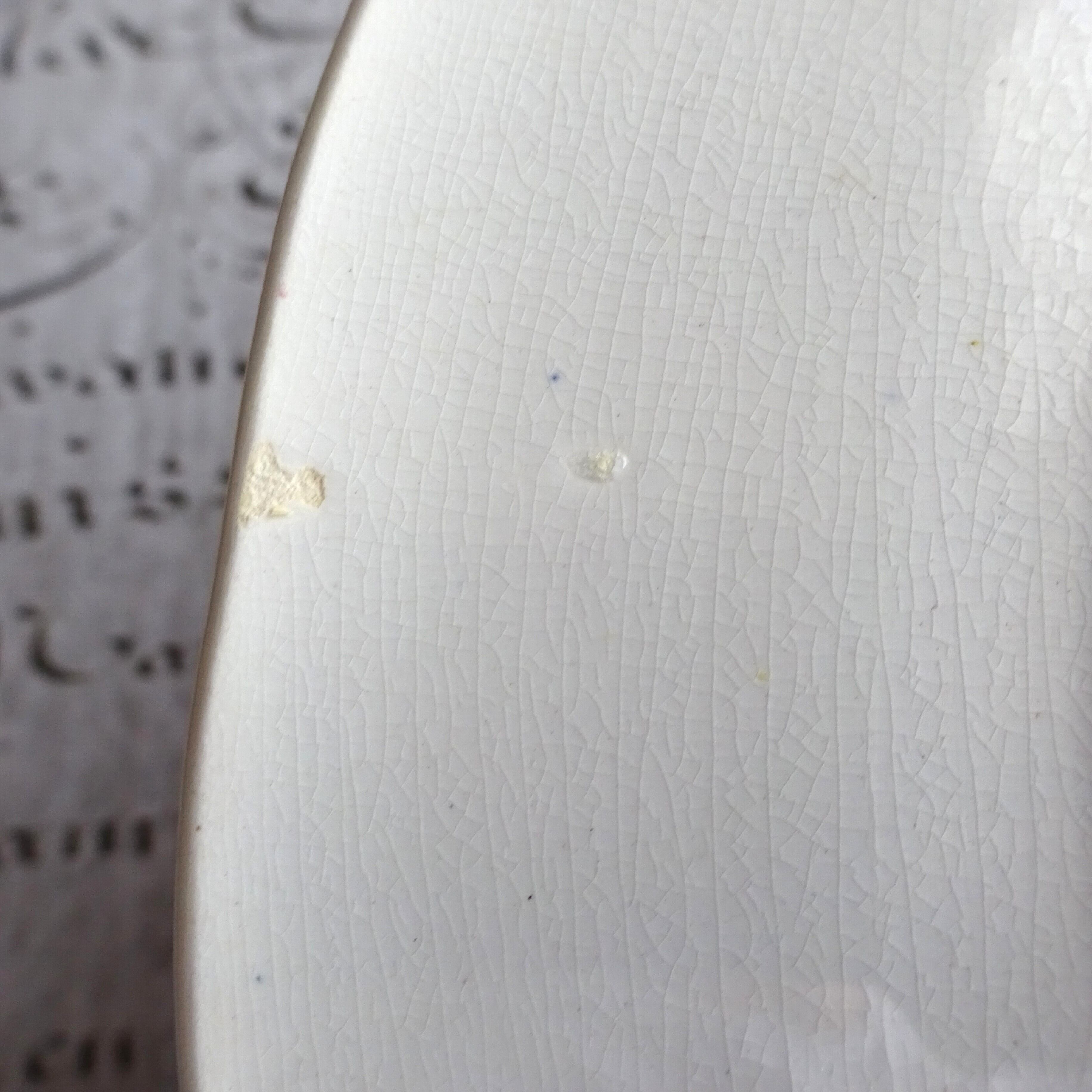 ☆ F F PEXONNE modèle Louis XVI assiette creuse (B)