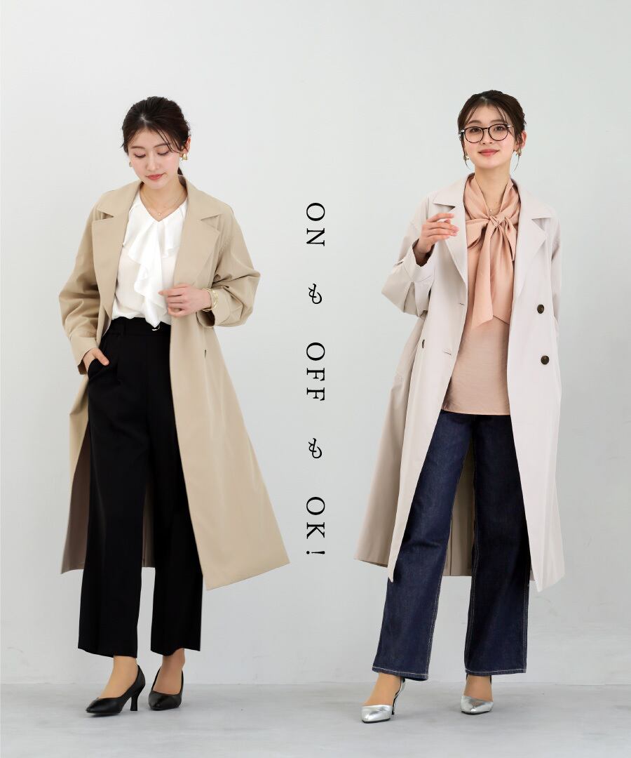 SALE 30％OFF】【 Nano-Tex加工 】 コットニーギャバジン・ライト