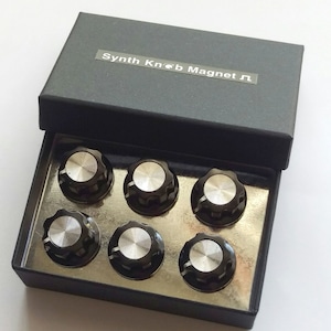 【マグネット】SKMクラシック6  Synth Knob Magnet
