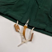 3WAY FREAK'S STORE フリークスストア 65/35 クロス マウンテンパーカー ボアライナー フリースベスト L /メンズ/グリーン/持ち手牛革