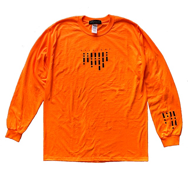 Segnale Long Sleeve Tee (JFK-019) - Orange