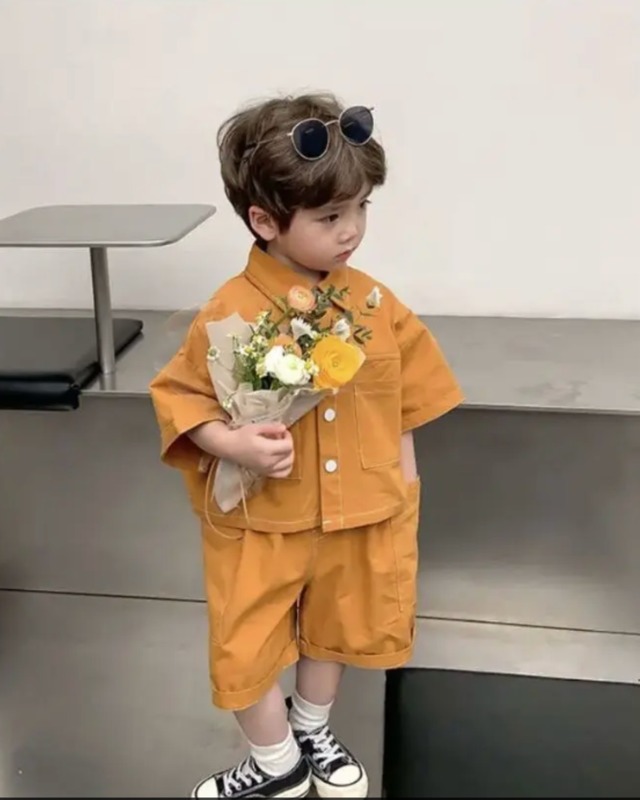 上下2ピースセットアップ　男の子