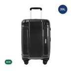 エース イグザクト カーボン柄スーツケース 機内持ち込みサイズ 39L