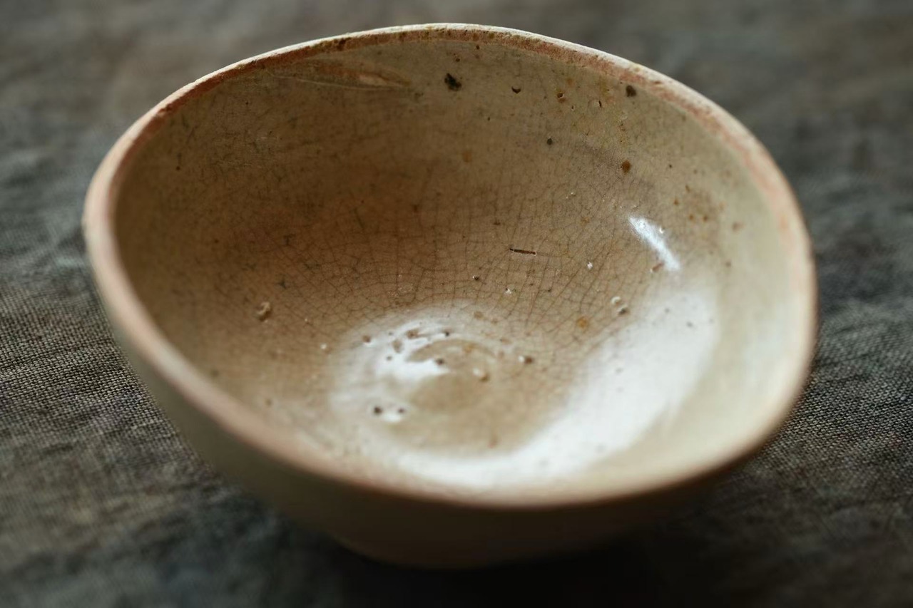 古民窯 茶則 Antique plate
