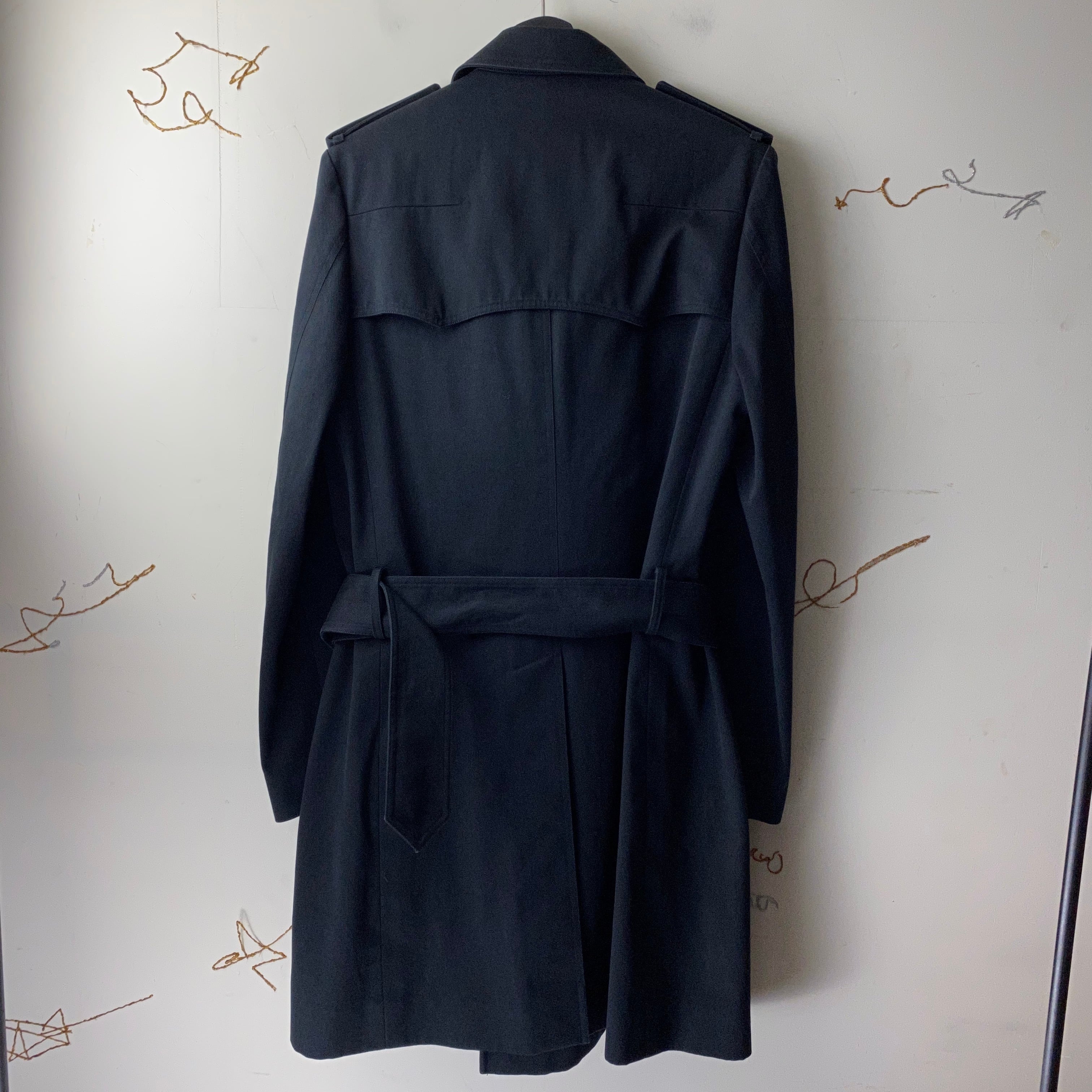 2006AW DIOR HOMME by hedi slimane fly front coat | NOIR ONLINE