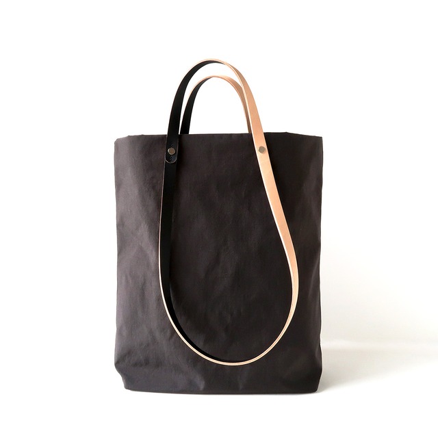 .URUKUST｜TWIST TOTE BAG Medium -Charcoal-