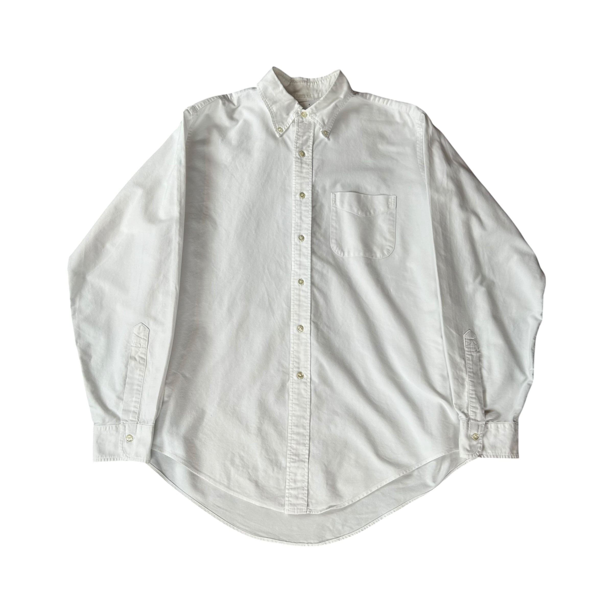 Made in USA‼︎ ~90s Brooks Brothers " White " L/S shirt