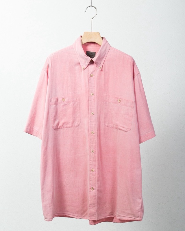 double pocket cotton twill shirt