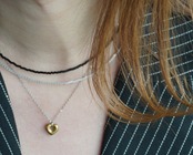 【 WAVE 】collar glass beads necklace