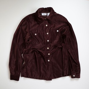 Wide wale corduroy shirt