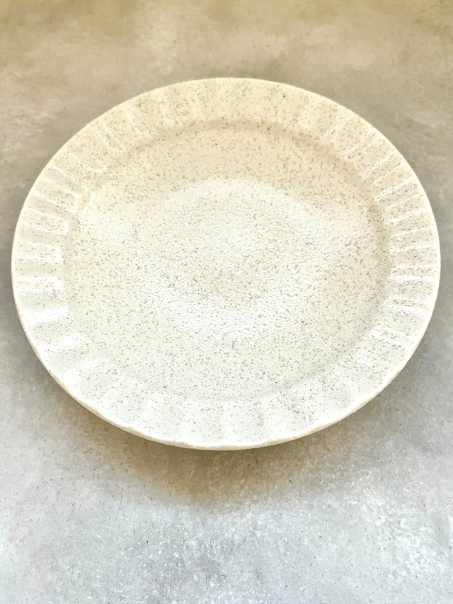 白マット4.0皿陶磁器