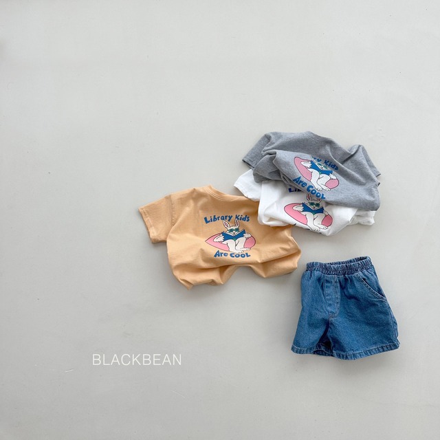 【ﾗｽﾄ1枚90即納】black bean / library T