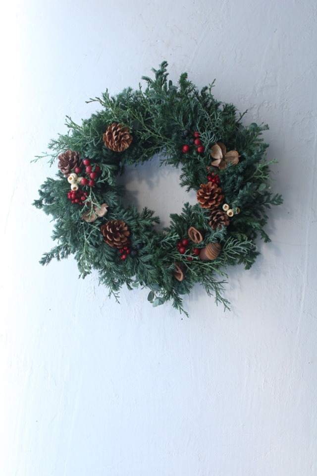 クリスマスリース M