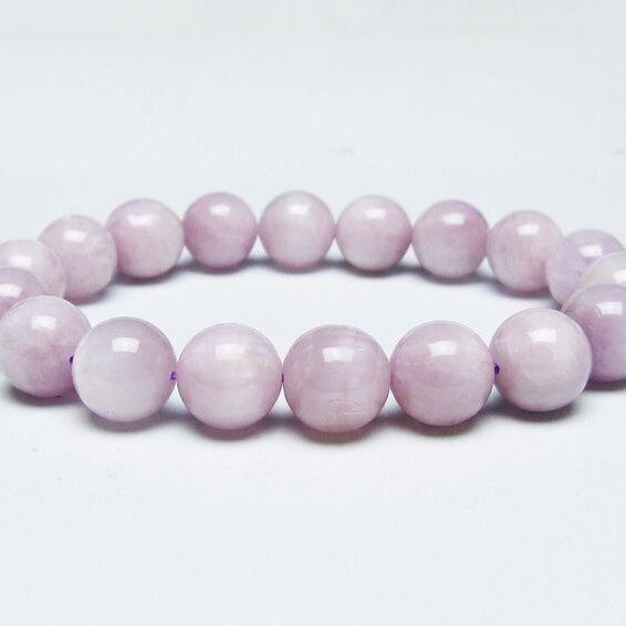 クンツァイト ブレスレット 11mm ミルキークンツァイト ブレス 一点物 メール便可 [M便 1/10] 111-46467