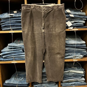 1960'S FADE BLACK CORDS PANT