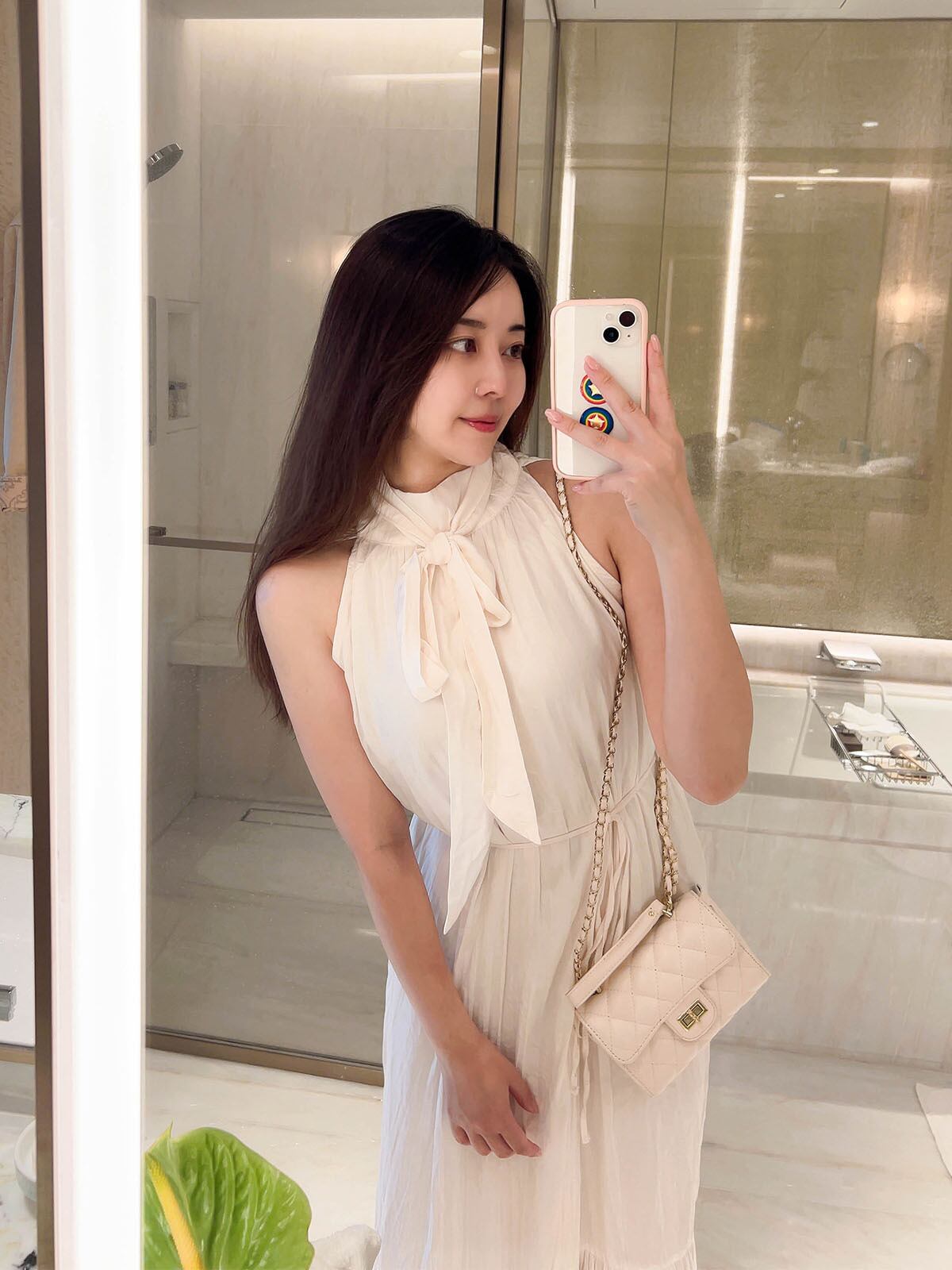 MEDI2WAYDENIMLIKE LACE DOCKING DRESSベージュ 検索結果（全色