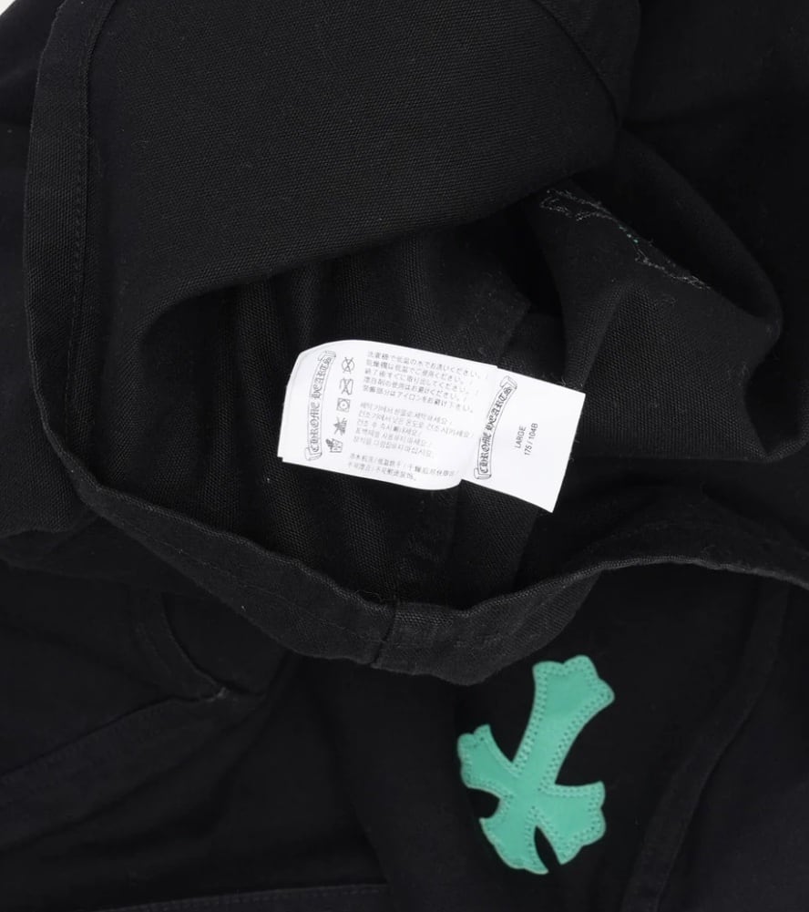 CHROME HEARTS クロムハーツ クロスパッチ ワークドッグシャツ Cross