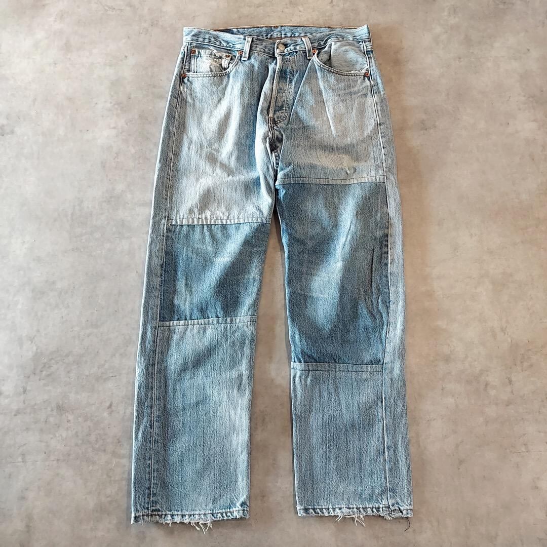 リーバイス501 Levis W34 青 90s USA製 古着 15943