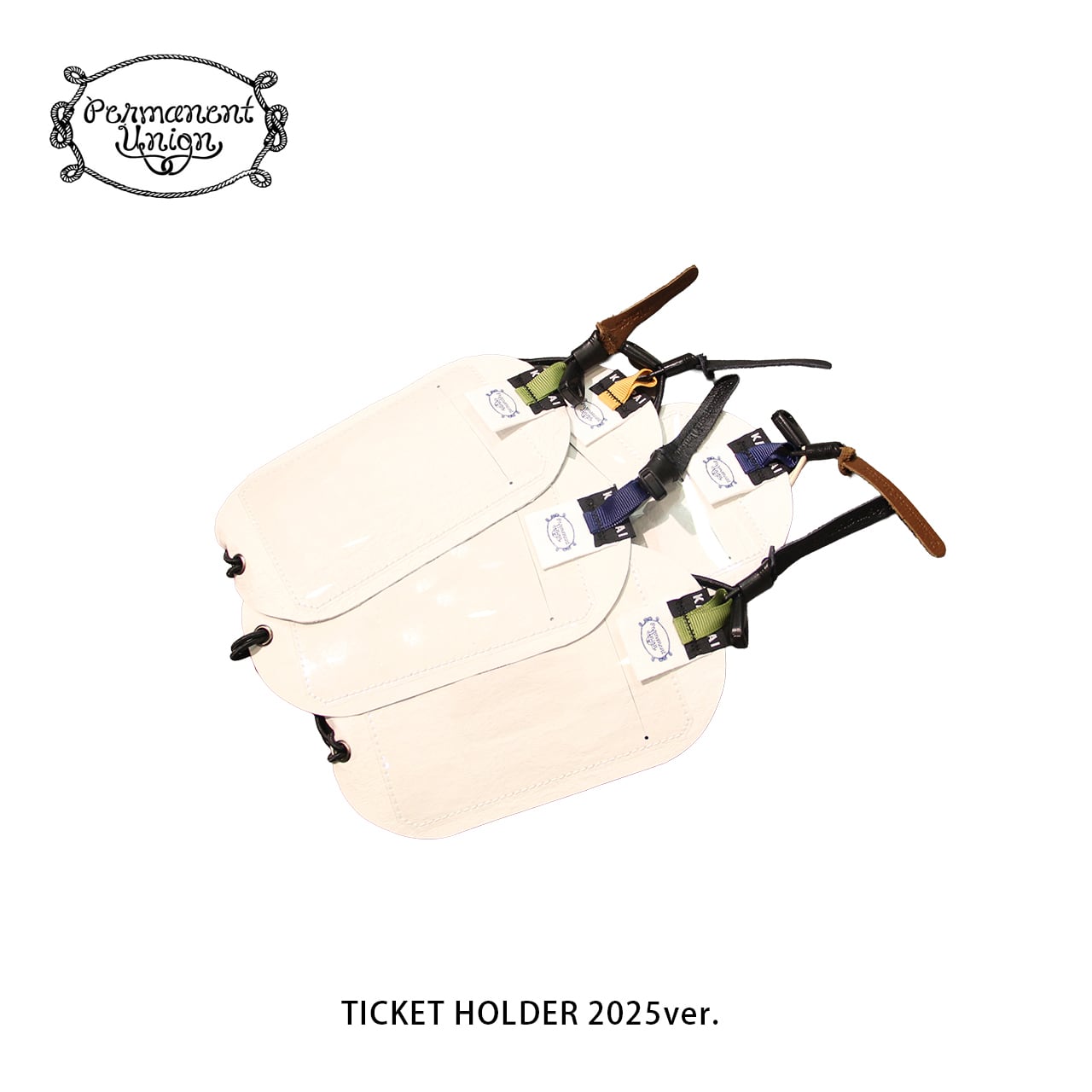 Permanent Union × Kampala gear works 別注TICKET HOLDER 2025ver.