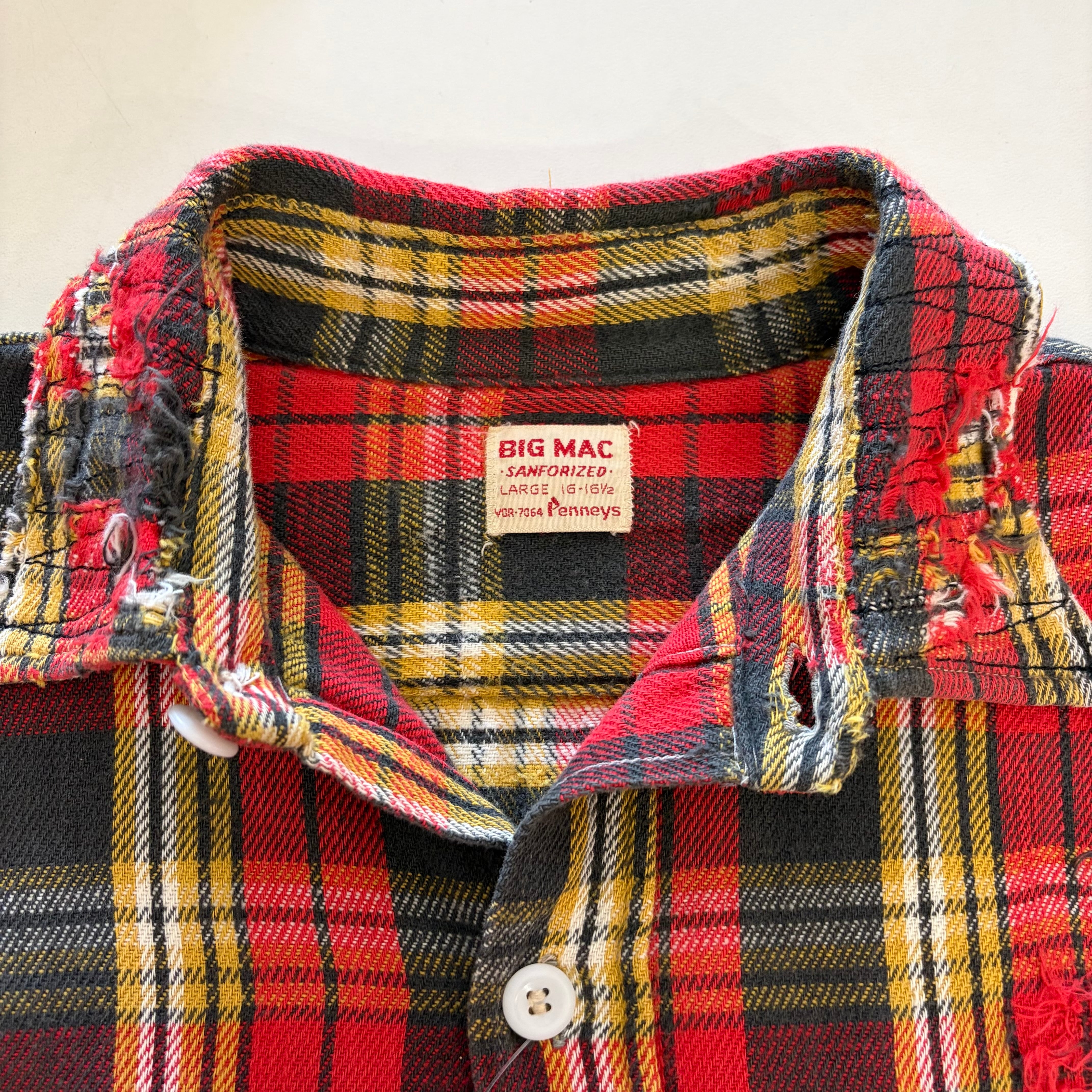 60s BIG MAC NEL SHIRT | BerBerJin Yuhodo