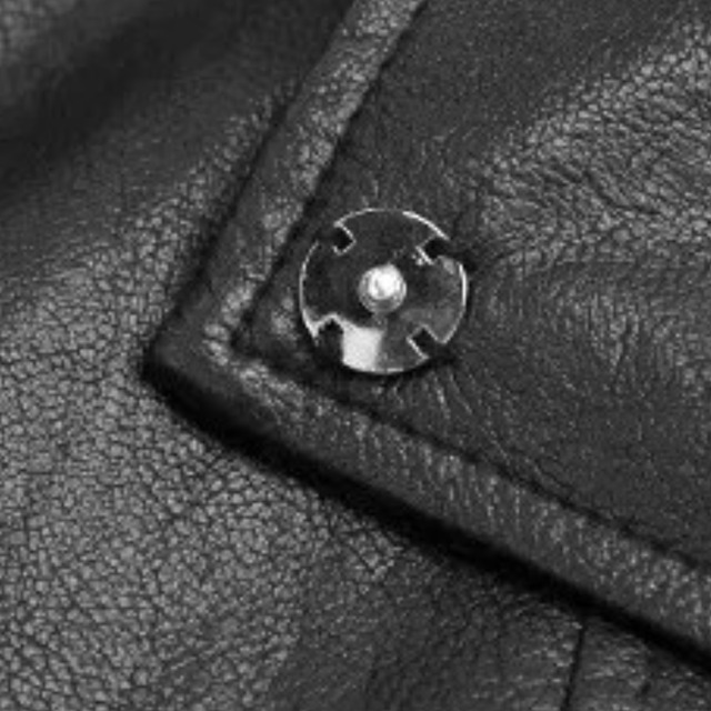 Long faux leather vest C1280