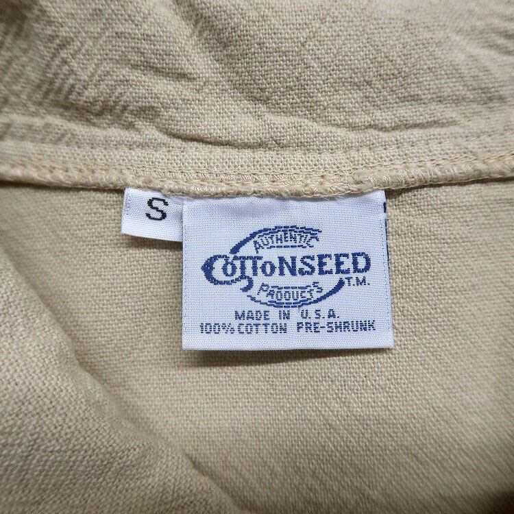 古着 90年代 COTTONSEED コットンジャケット ベージュ 表記：S