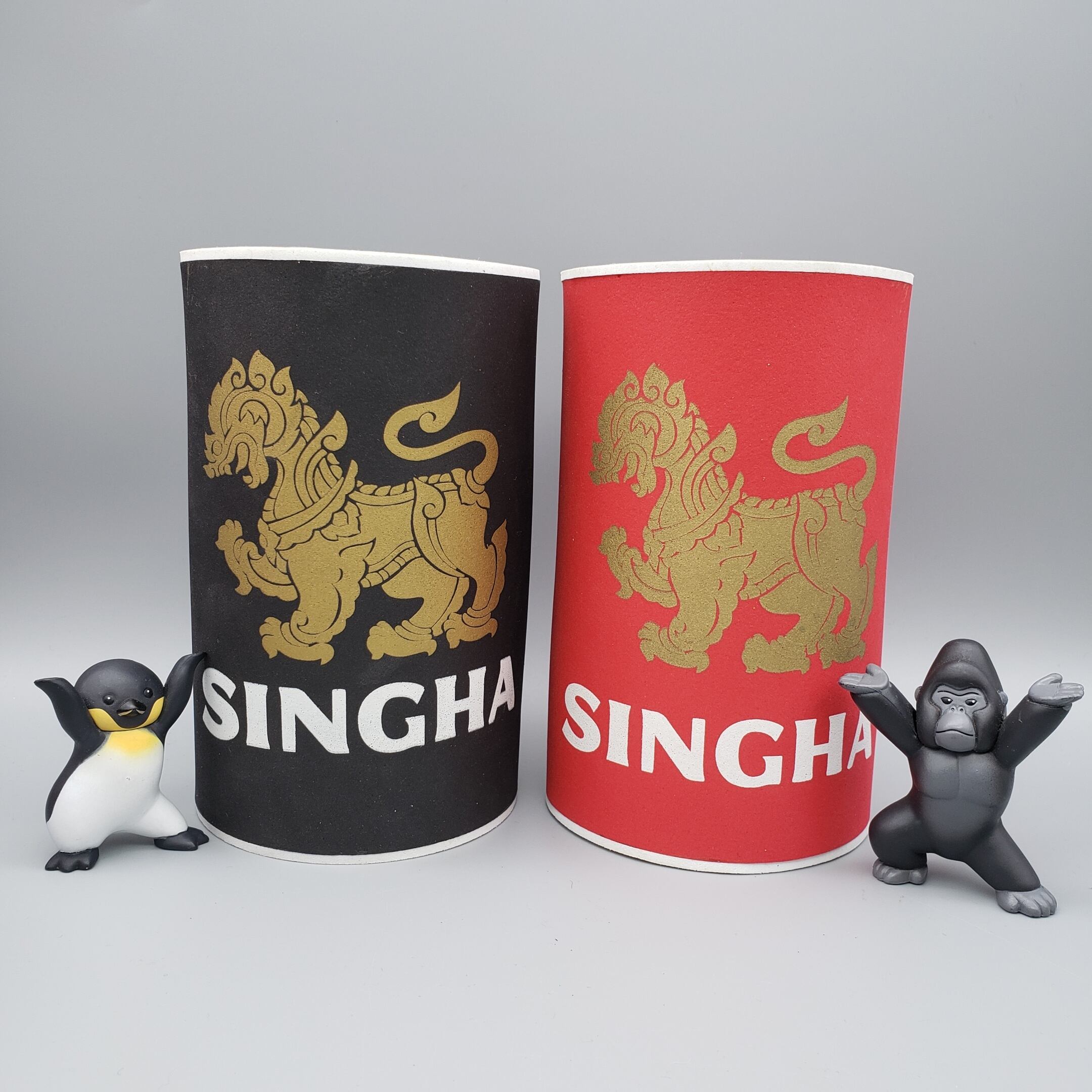タイ雑貨☆保冷瓶ホルダー☆瓶ビールクーラー☆SHIGHA（シンハー