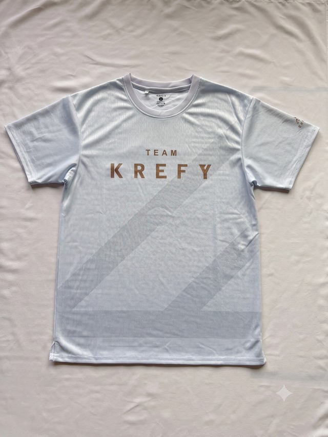 "team KREFY" uniform tee White