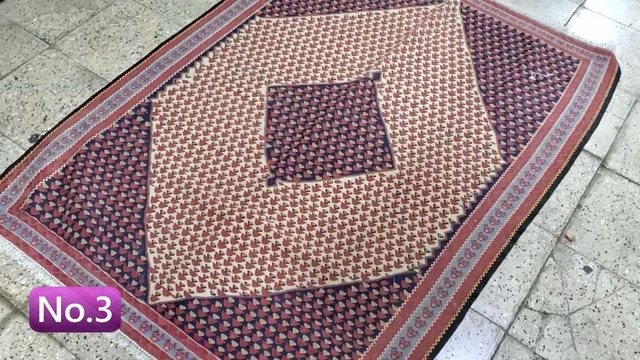 絨毯クエスト53【No.3】Kilim ※現在、こちらの商品はイランに置いてあります。ご希望の方は先ずは在庫のご確認をお願いします。