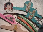 AMERICA Vintage 3 kids hangers