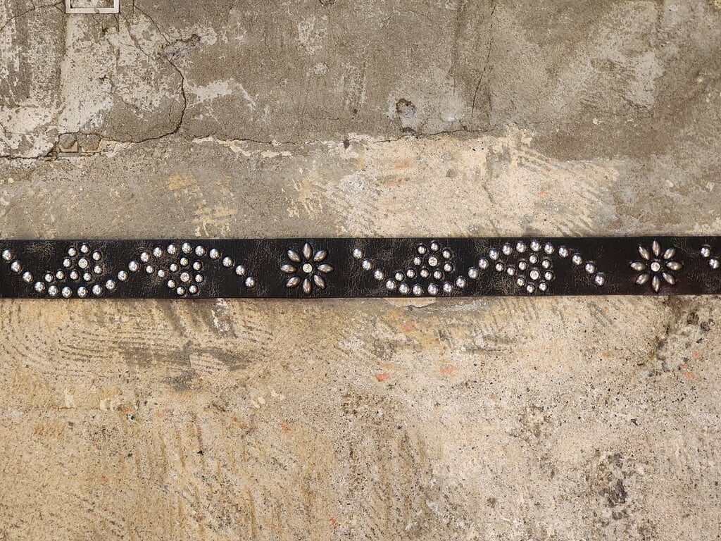 レザー スタッズベルト メンズ アメカジ / LEATHER STUDS BELT mens
