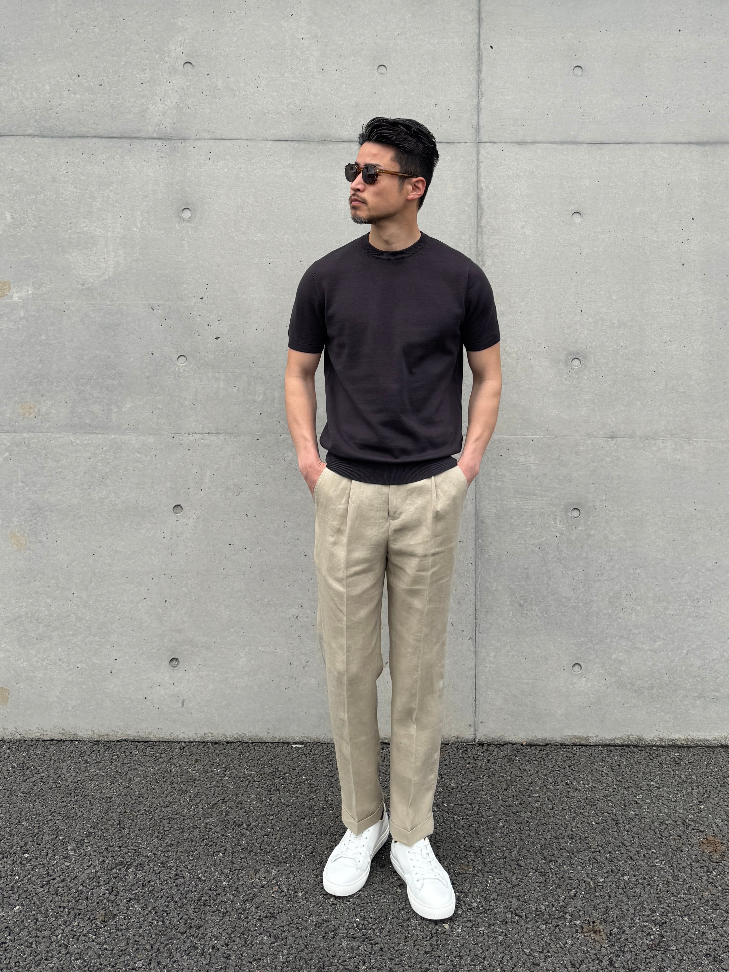 新作【ニットTシャツ】 | Wide Range