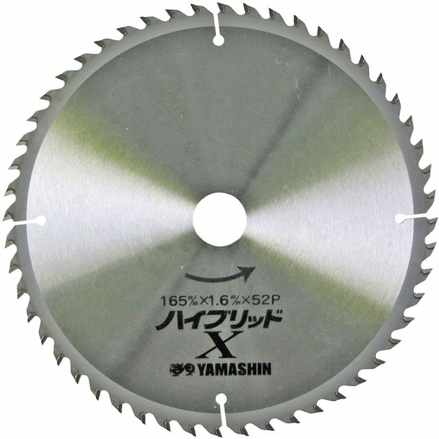 山真製鋸(Y'sGOD JAPAN) ハイブリッドX 165mmx52P HT-YSD-165X