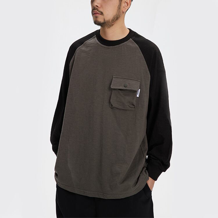 ★RAGLAN CHEST POCKET T-SHIRT　　　A0425
