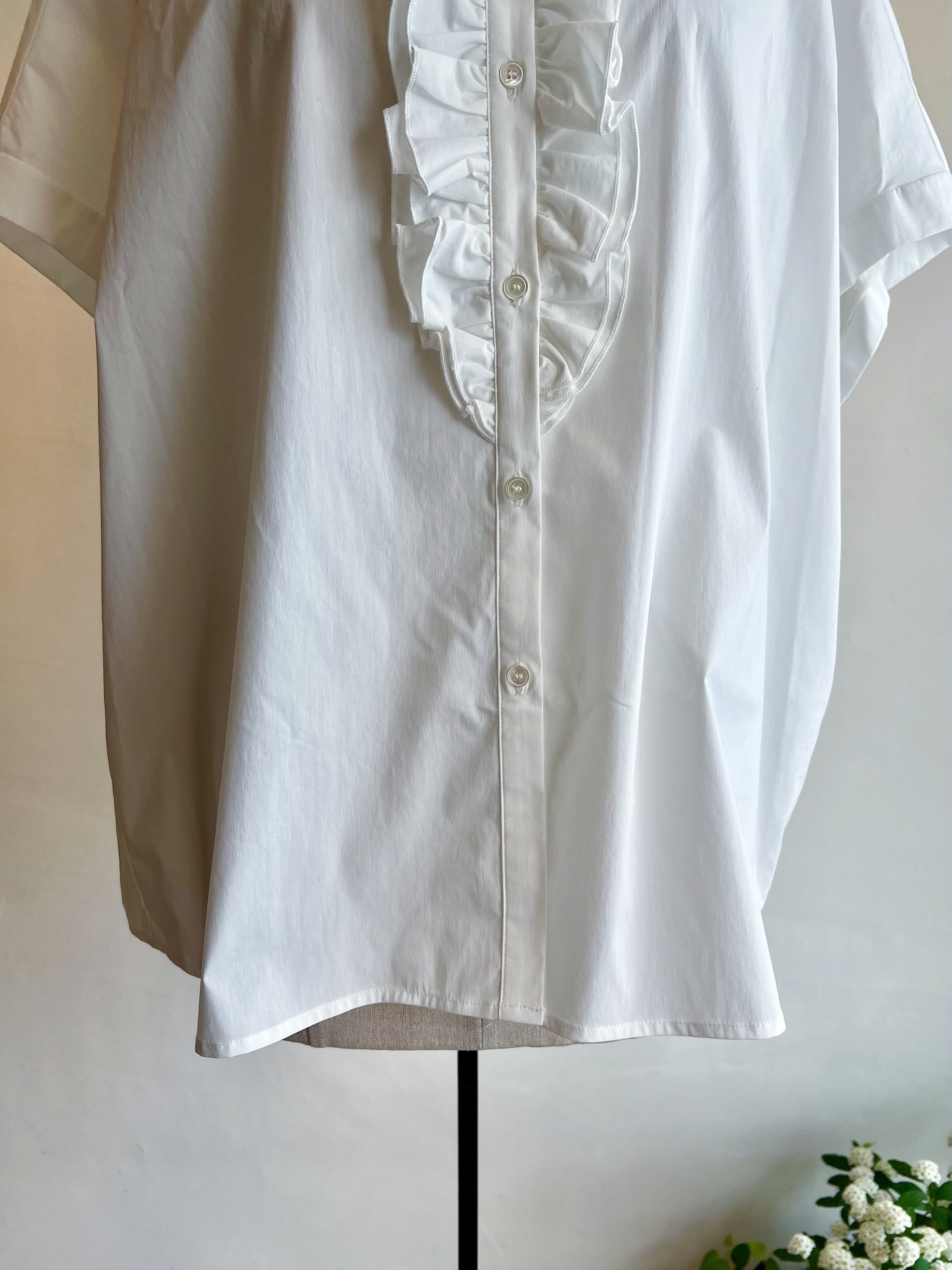 MARGAUX VINTAGE / フリルシャツ | anouk