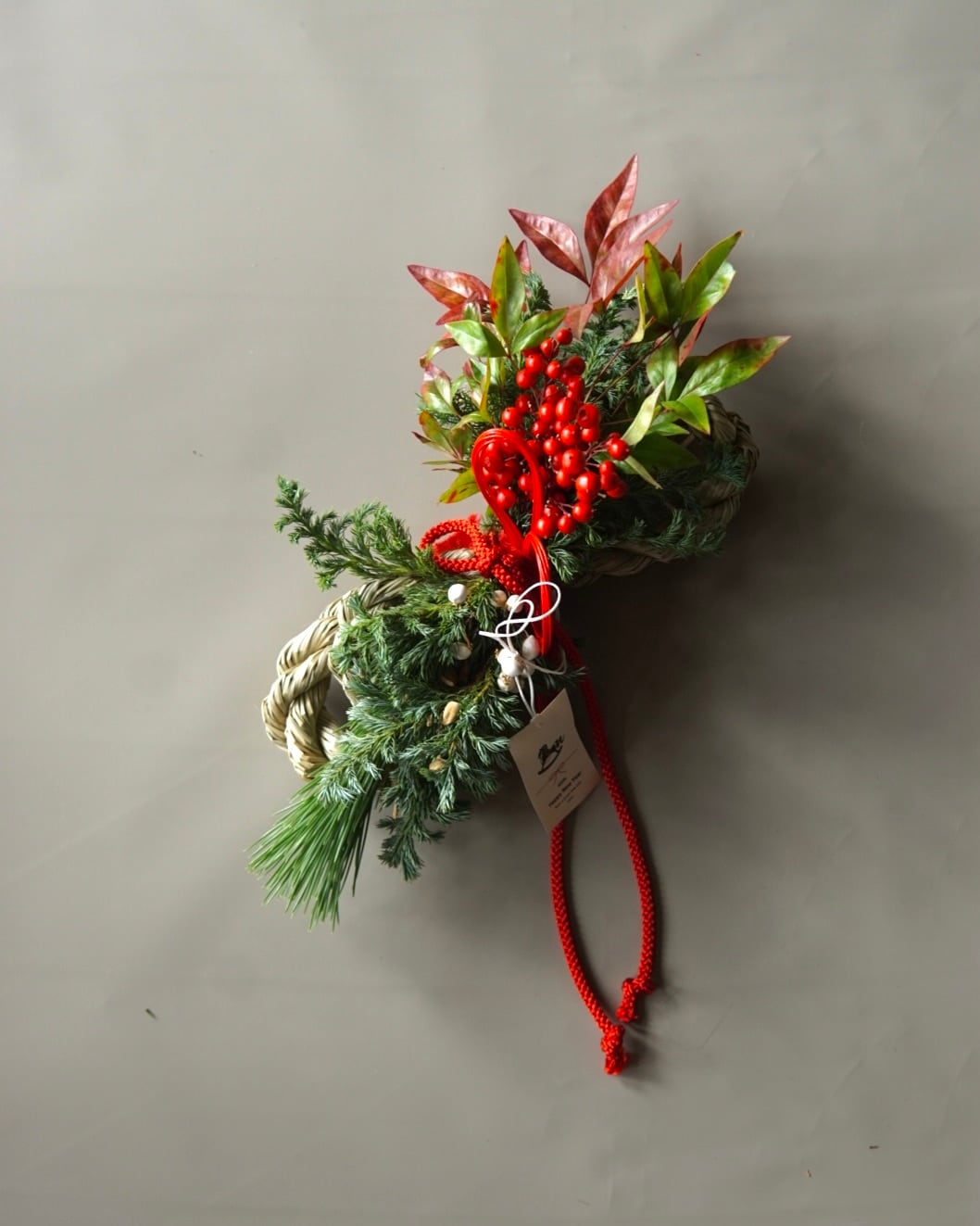 南天のしめ飾りN