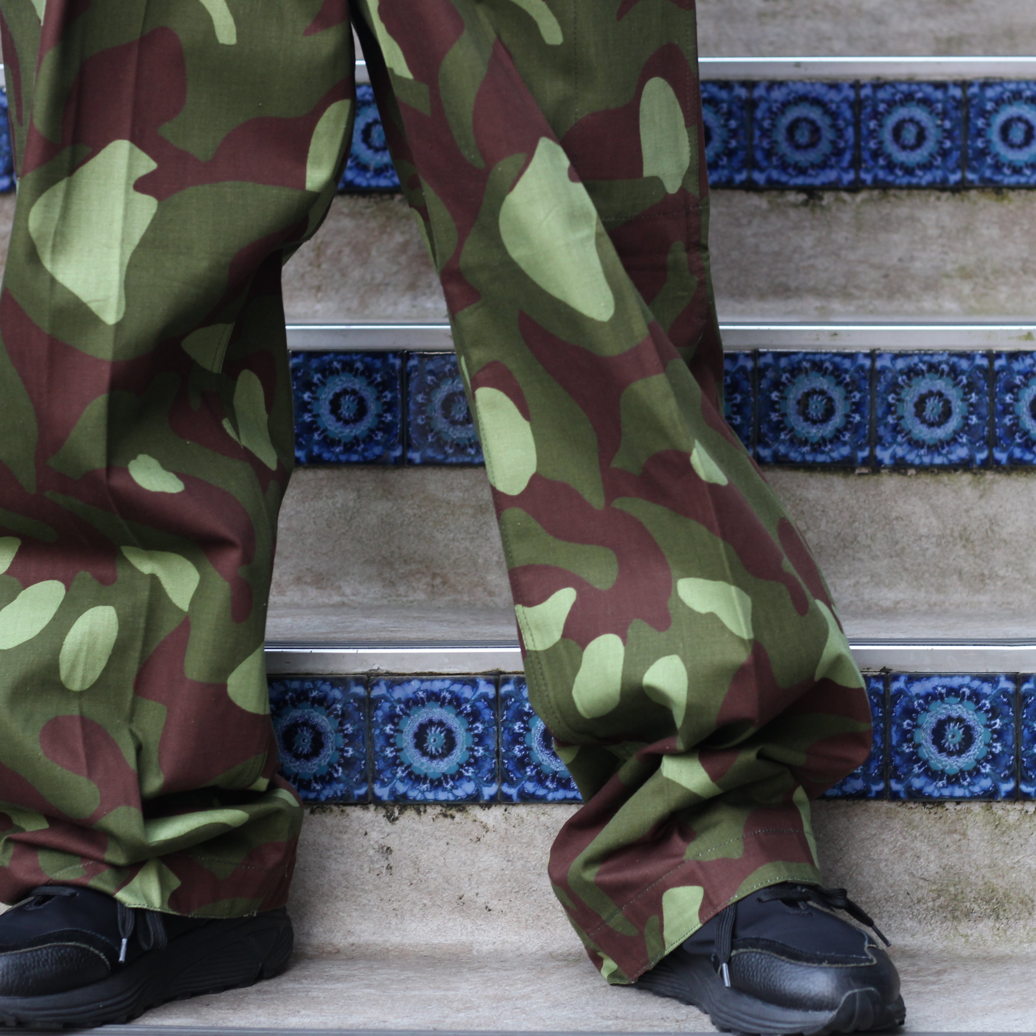 EU vintage army pants