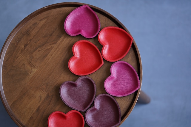 【即納品】ハート型レザートレー